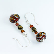 Lion's Eyes Safari Earrings Earrings - Dragon Fire Beads Online