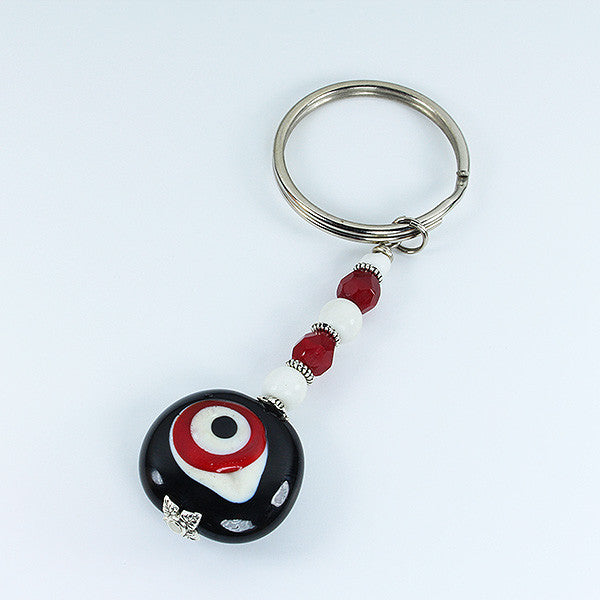 Vulture's Eye  Keyring Accessories - Dragon Fire Beads Online